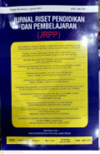 Image of Jurnal riset pendidikan dan pembelajaran (JRPP )