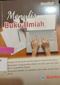 Image of Menulis buku ilmiah